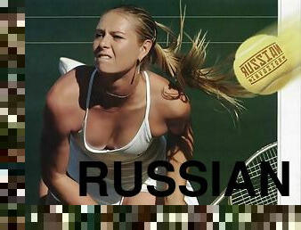росіянка, спорт, анальний-секс, знаменитість, задрана-уверх-спідниця, блондинка, теніс
