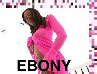 Beautiful Ebony-Skinned Girl With Big Tits Enjoying A Hardcore Interracial Fuck