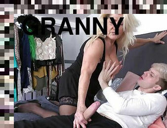 Granny fucks like she's a teen whore