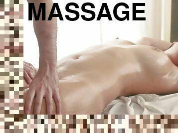 Soft massage makes girl feel like fucking in crazy modes
