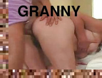 Granny loves that stiff young cock