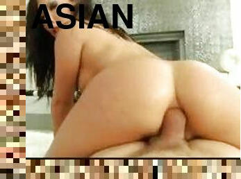 Amazing Asian Asa Akira has anal sex