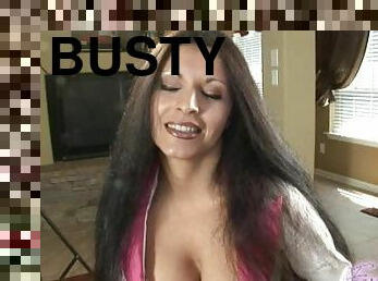 Busty Foxy Anya Suck Cock Sucks Cum Off Table And Swallows