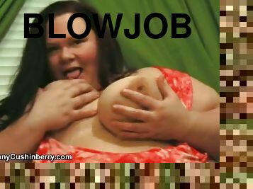 SSBBW Tiffany Blowjob