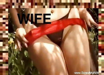 SCREW MY WIFE CLUB - Swinger wife wants to try anal with a relaxing session with a stranger