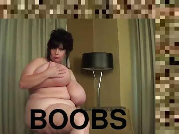 Huge boobs bbw ride dildo