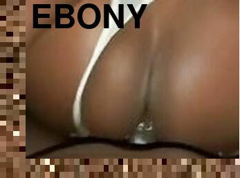 Ebony takes black dick doggystyle