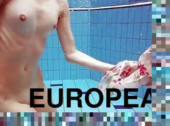 tinejdžeri, plaža, crvenokose, strip, europljani, europski, bikini, dosadni