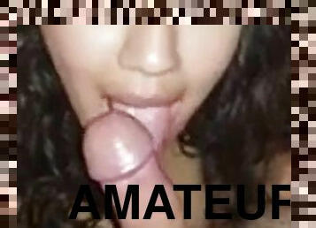 amador, babes, adolescente, engolindo