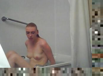 Bathroom hidden camera video from Bristol ( UK).