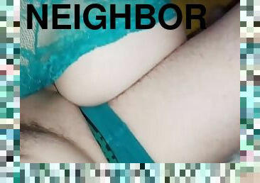 Sexy ass of my neighbor in pov