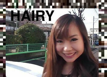 Hairy JAV girl Mai Kawasumi creampied