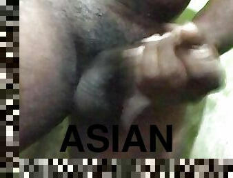 asiático, masturbación, público, amateur, polla-enorme, gay, paja, masaje, indio, pajeándose