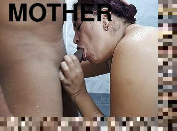 A Delicious Hot Shower With My Horny Stepmother. Part 2. We Fuck In The Shower