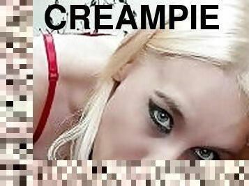 Oral creampie, throbbing cock, cum dripping, cum play