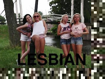 humalassa, orgiat, ulkotiloissa, julkinen, lesbo-lesbian, teini, söpö