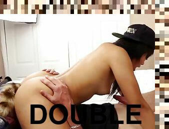 Adriana Mayas First Double Penetration