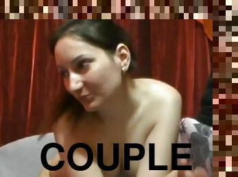 Puffy nippled webcam babe teasing cock