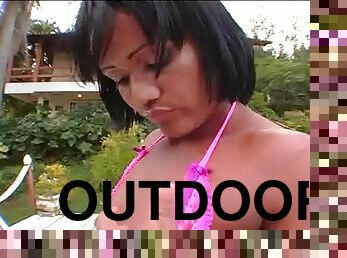 J. Strokes and flat-chested Diane do a lot of dirty things outdoors
