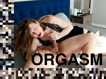 Redhead Sucks Cock While Getting Fingered To Orgasm - Jess & James
