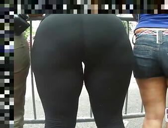 Big beautiful butt milf street booty