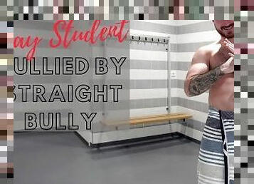 Gay student bullied and made worship straight jock