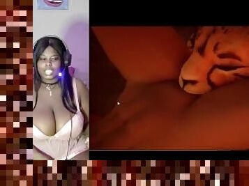cul, gros-nichons, chatte-pussy, lesbienne, black, belle-femme-ronde, baisers, anime, assez, humide