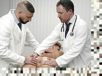 Perv Doctors Marco Napoli & Jesse Zeppelin Bang Patient's Hole And Fill Him With Cum - DoctorTapes