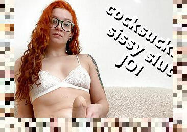 futa femdom cocksucking sissy slut JOI - full video on veggiebabyy manyvids