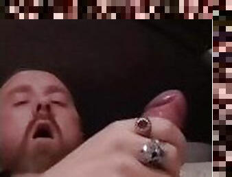 Sexy Accent, Big Uncut Cock Cumshot