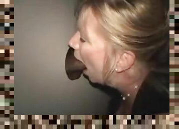 Black cocks fors my glory hole wife