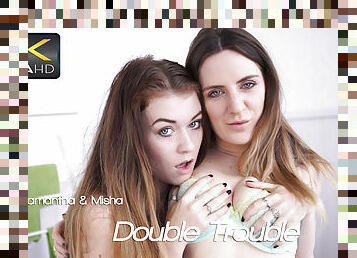 Samantha & Misha - Double Trouble - Sexy Videos - WankitNow