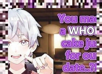 First Date with your Wholesome Crush????(ASMR)(Friends to Lovers)(Wholesome)(Casual)(You made a cake!)