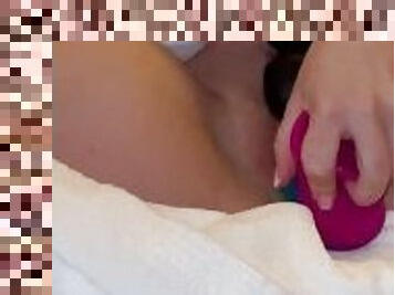 Spa masturbation Crampie Horny MILF