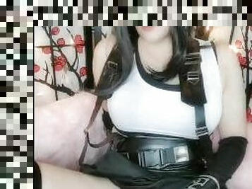 Fucking Myself Dressed As Tifa