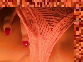 genuine pleasure, sensual throbbing orgasm, sexy moaning, fat thick chunky pussy…prettiest clit ever
