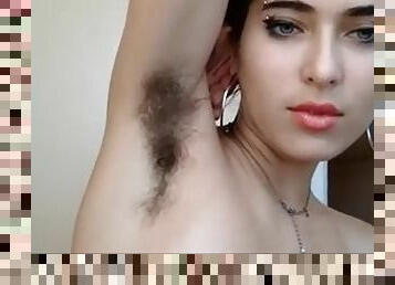 Hooot babe very hairy pussy