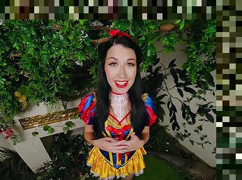 Lovely Alex Coal as beautiful Snow White sex parody VR Porn