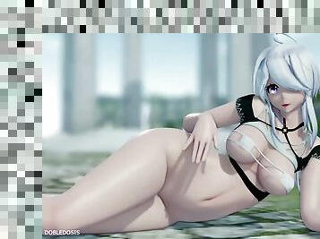 MMD R18 YOWANE HAKU - oww oww He