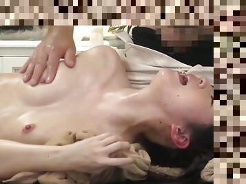Hot Girl Sexy Tits Japanese Oil Massage Big Orgasm