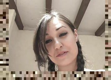 Sasha Grey is a gagging cutie for his rigid dick