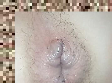 A huge exciting hemorrhoid got out of a young sexy guy who flaunts alone in the bathroom on camera