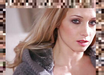 Tattooed blonde Erika Marcato enjoys posing naked at Playboy photo shoot