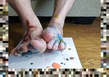 Foot Artwork: ManToes 1