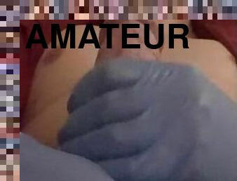 masturbation, infirmière, amateur, énorme-bite, branlette, solo, blanc, érotique, bite