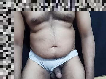 Hairy bear daddy big cock and balls