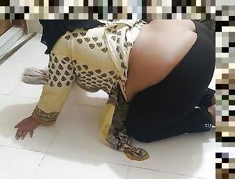 Saudi Arabia Hot servant with big butt &amp; Big Tits gets Hardcor fucked by Hotel Guest while cleaning Hotel Room - AnalCum