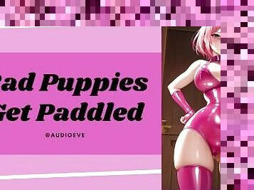 Bad Puppies Get Paddled  Harsh Fdom Girlfriend ASMR Audio Roleplay