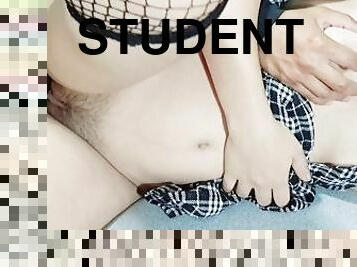 pekpek-puke-pussy, estudyante, baguhan, bakla, creampie, pov, tamod, kantutan-fucking, pinay