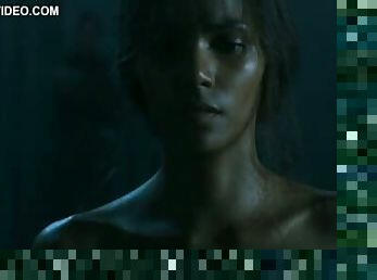 Halle Berry Losing Her Mind In Hot Scene As Water Pours Down On Her